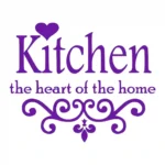 Home Heart Wall Stickers Perfect Purple | Stickers on Wall