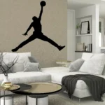 Jumping Basketball Wall Stickers Dark Black | Stickers on Wall