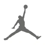 Jumping Basketball Wall Stickers Dark Grey | Stickers on Wall