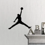 Jumping Basketball Wall Stickers Pure Black | Stickers on Wall
