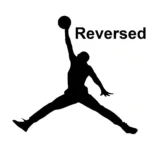 Jumping Basketball Wall Stickers Reversed | Stickers on Wall