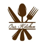 Kitchen Cutlery Wall Stickers Brown | Stickers on Wall