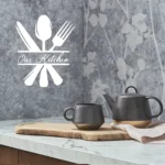 Kitchen Cutlery Wall Stickers White | Stickers on Wall