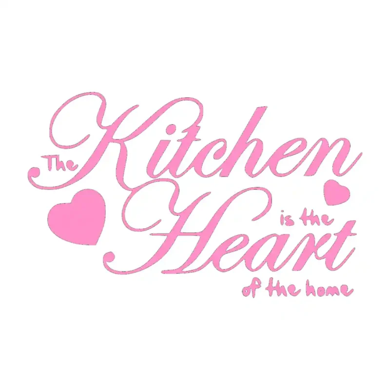 Kitchen Heart Wall Stickers Bubblegum | Stickers on Wall