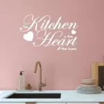 Kitchen Heart Wall Stickers White | Stickers on Wall