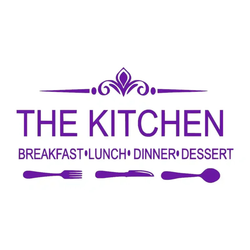 Kitchen Meal Wall Stickers Perfect Purple | Stickers on Wall