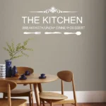 Kitchen Meal Wall Stickers White | Stickers on Wall