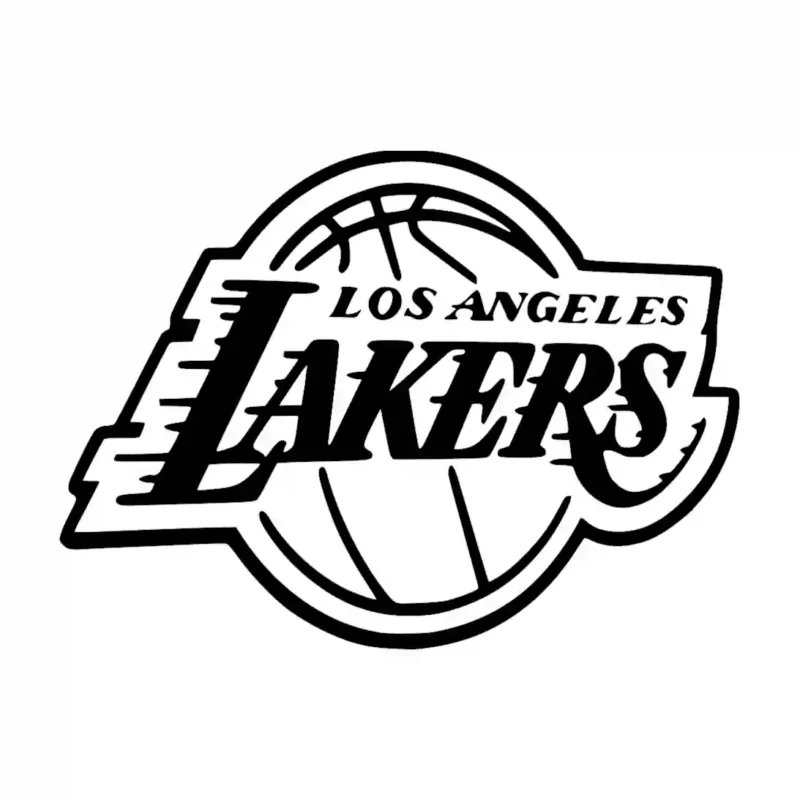 Lakers Logo Wall Stickers Black | Stickers on Wall