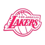 Lakers Logo Wall Stickers Hot Pink | Stickers on Wall