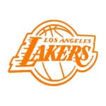 Lakers Logo Wall Stickers Orange | Stickers on Wall