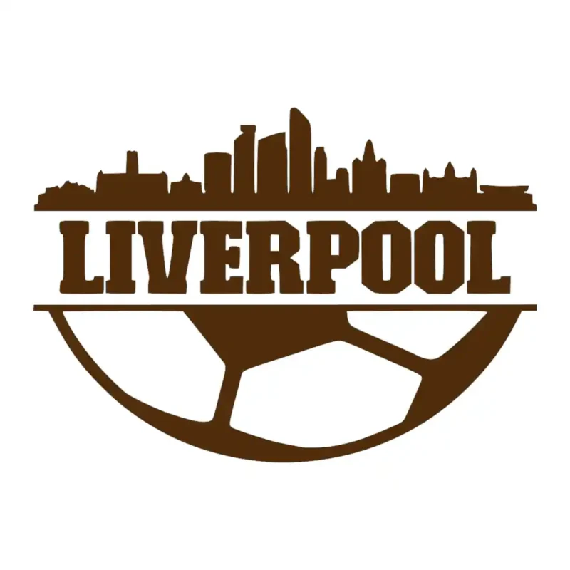 Liverpool Football Club Wall Stickers Brown | Stickers on Wall
