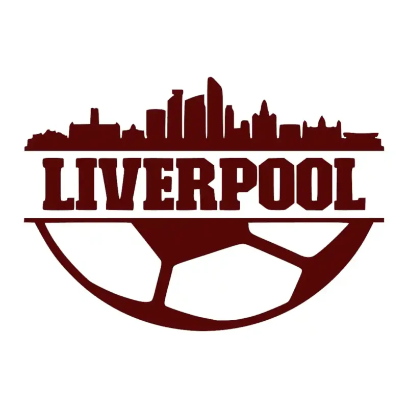 Liverpool Football Club Wall Stickers Burgundy | Stickers on Wall