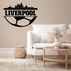 Liverpool Football Club Wall Stickers Pure Black | Stickers on Wall Liverpool Football Club Wall Stickers Pure Black | Stickers on Wall