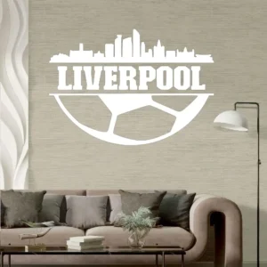Liverpool Football Club Wall Stickers White | Stickers on Wall