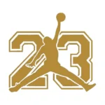 Michael Jordan  Wall Stickers Gold | Stickers on Wall
