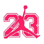 Michael Jordan  Wall Stickers Hot Pink | Stickers on Wall