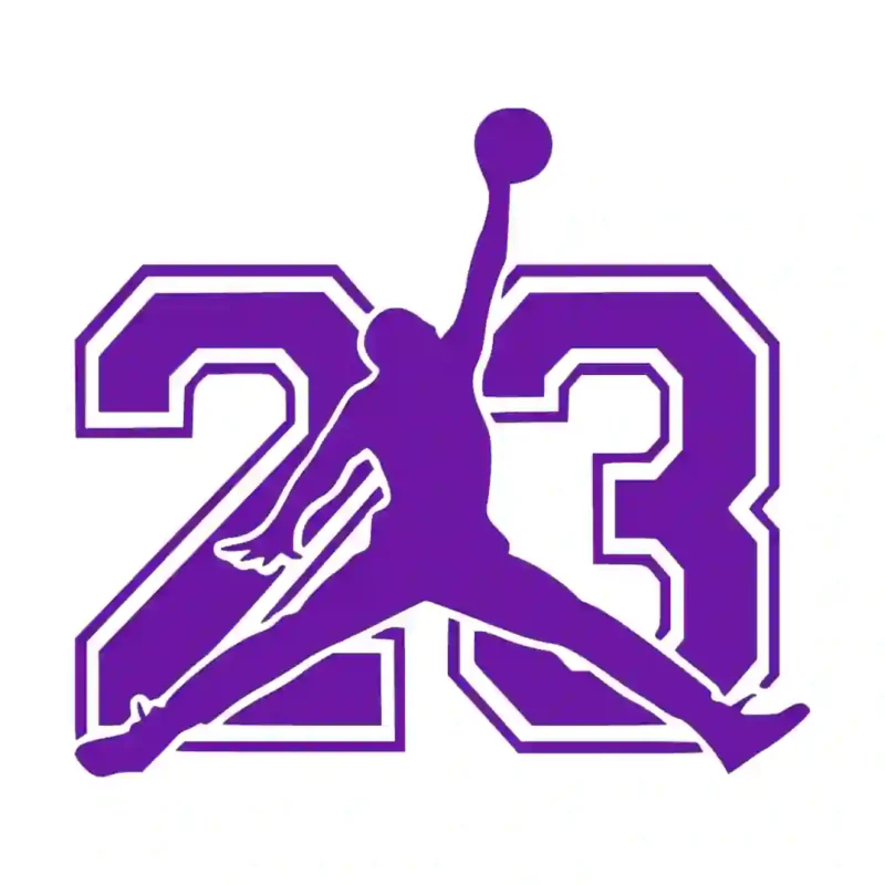 Michael Jordan  Wall Stickers Perfect Purple | Stickers on Wall