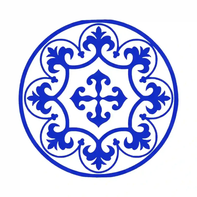 Mosaic Tile Wall Stickers Brilliant Blue | Stickers on Wall
