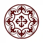 Mosaic Tile Wall Stickers Burgundy | Stickers on Wall