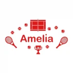 Name Tennis Wall Stickers Red | Stickers on Wall