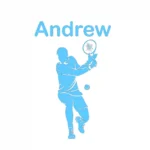 Personalised Tennis Wall Stickers Light Blue | Stickers on Wall