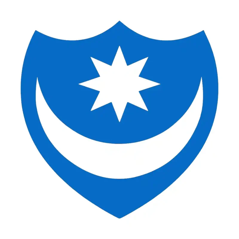 Portsmouth Fc Wall Stickers Azure Blue | Stickers on Wall
