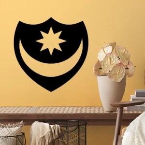 Portsmouth fc wall stickers pure black