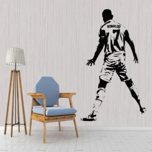 Ronaldo Wall Stickers Pure Black | Stickers on Wall Ronaldo Wall Stickers Pure Black | Stickers on Wall