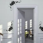 Rose Corner Wall Stickers | Stickers on Wall