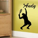 Serving Tennis Wall Stickers | Stickers on Wall