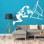 Slamdunk Sports Wall Stickers White | Stickers on Wall