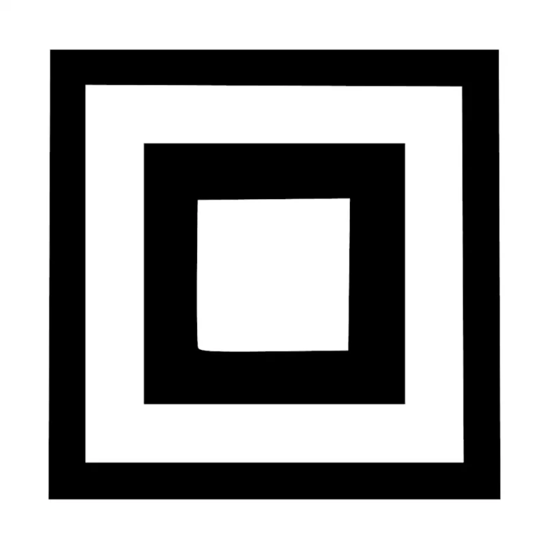 Squares Tile Wall Stickers Black | Stickers on Wall