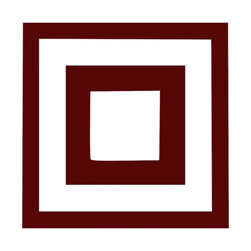 Squares Tile Wall Stickers Burgundy | Stickers on Wall