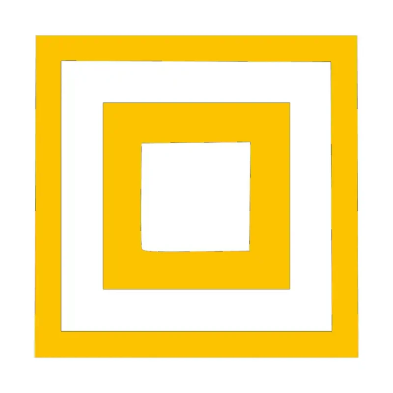 Squares Tile Wall Stickers Golden Yellow | Stickers on Wall