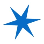 Star Tile Wall Stickers Azure Blue | Stickers on Wall