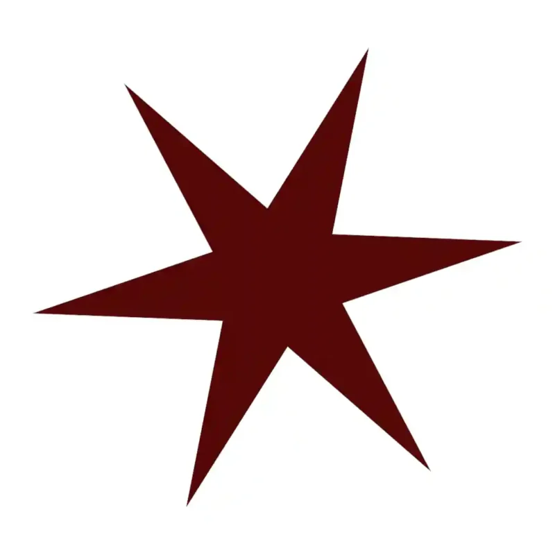 Star Tile Wall Stickers Burgundy | Stickers on Wall