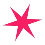 Star Tile Wall Stickers Hot Pink | Stickers on Wall