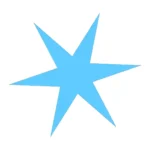 Star Tile Wall Stickers Light Blue | Stickers on Wall