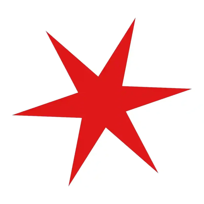 Star Tile Wall Stickers Red | Stickers on Wall
