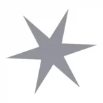 Star Tile Wall Stickers Silver | Stickers on Wall