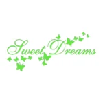 Sweet Dreams Beautiful Wall Stickers Apple Green | Stickers on Wall Sweet Dreams Beautiful Wall Stickers Apple Green | Stickers on Wall