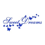 Sweet Dreams Beautiful Wall Stickers Brilliant Blue | Stickers on Wall Sweet Dreams Beautiful Wall Stickers Brilliant Blue | Stickers on Wall