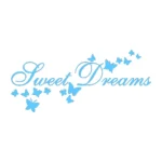 Sweet Dreams Beautiful Wall Stickers Light Blue | Stickers on Wall Sweet Dreams Beautiful Wall Stickers Light Blue | Stickers on Wall