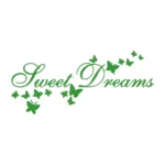 Sweet Dreams Beautiful Wall Stickers Mid Green | Stickers on Wall Sweet Dreams Beautiful Wall Stickers Mid Green | Stickers on Wall