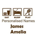 Tennis Life Wall Stickers Brown | Stickers on Wall