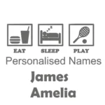 Tennis Life Wall Stickers Dark Grey | Stickers on Wall