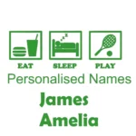 Tennis Life Wall Stickers Mid Green | Stickers on Wall
