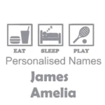 Tennis Life Wall Stickers Silver | Stickers on Wall