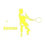 Tennis Personalised Wall Stickers Lemon | Stickers on Wall