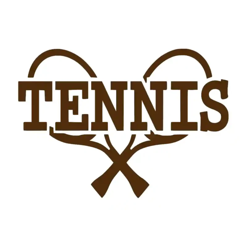Tennis Rackets Wall Sticker Brown | Stickers on Wall